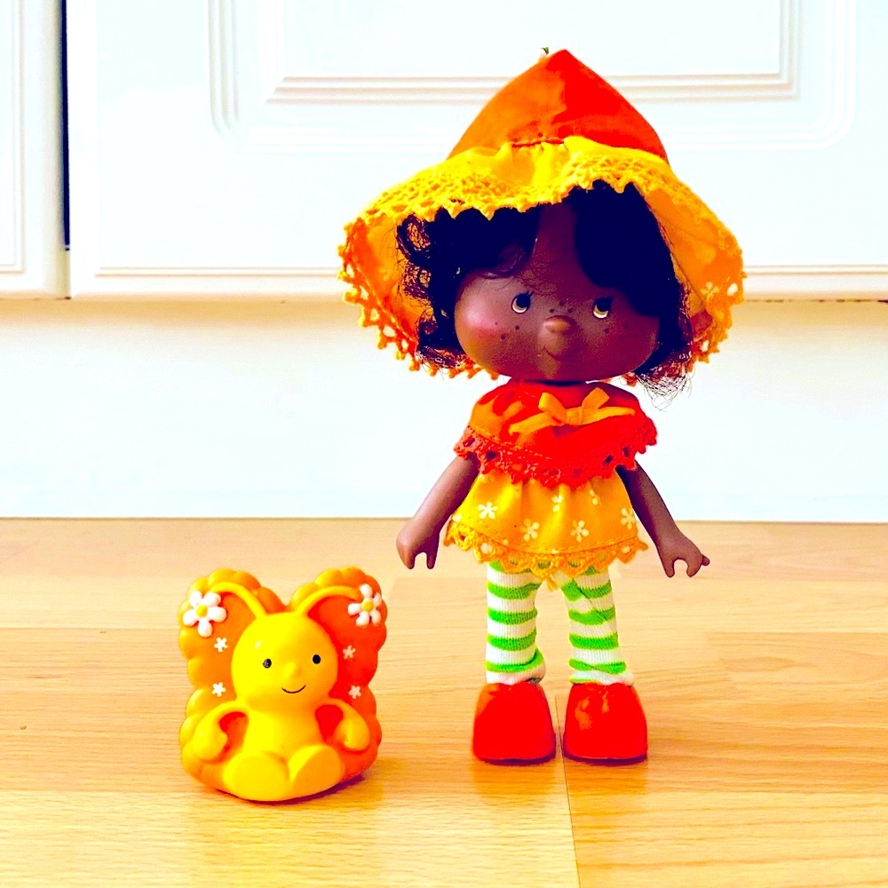 🍊1982 STRAWBERRY SHORTCAKE SERIES ORANGE BLOSSOM DOLL NO. 43070